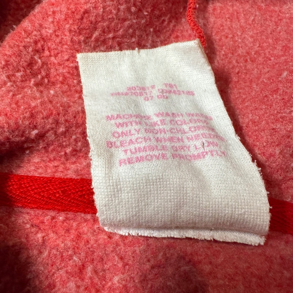 Y2K Vtg RARE Victoria's Secret PINK Love Pink & Rock n' Roll 86 Tour Hoodie Sz S - Picture 4 of 10